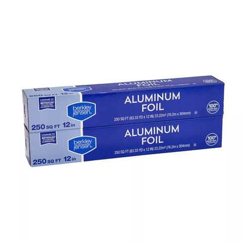 Berkley Jensen Aluminum Foil, 2 pk./250 sq. ft.
